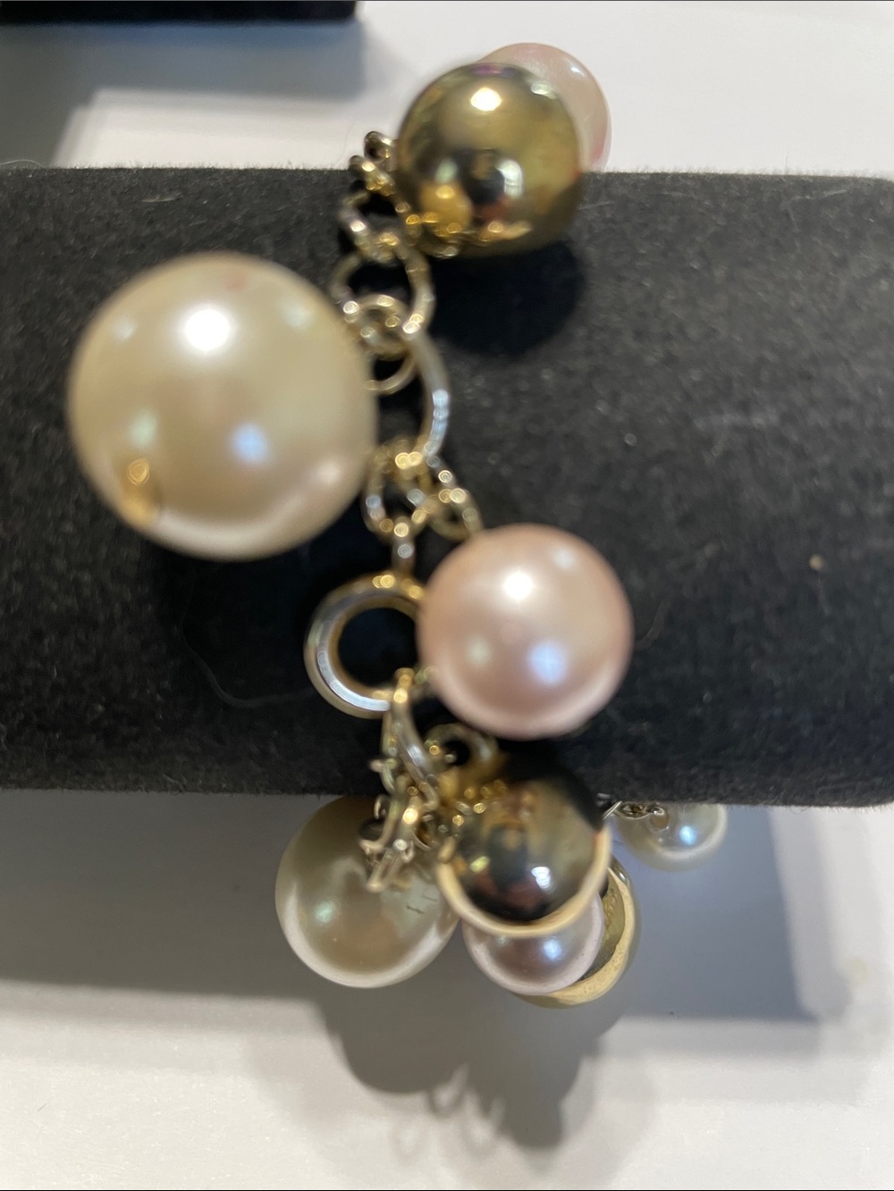 Charm-Multi-Color Pearl Bracelet